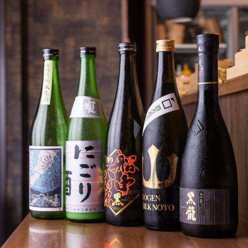 ワインや日本酒とのマリアージュもお楽しみいただけます