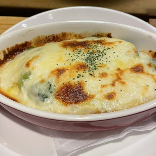 彩り野菜とチキンのドリア