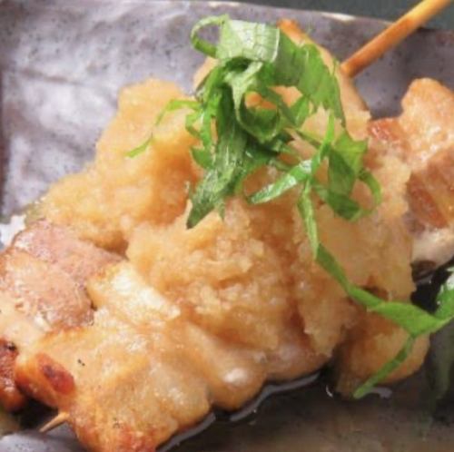 豚おろしポン酢串