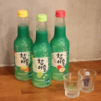 人気の韓国お酒もOK♪【単品飲み放題】韓国酒やマッコリなど約40種を120分飲放題★2000円(税込)