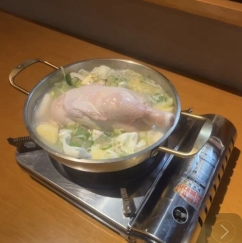 コトコト煮込んだタッカンマリ(うどん入り)(1人前)