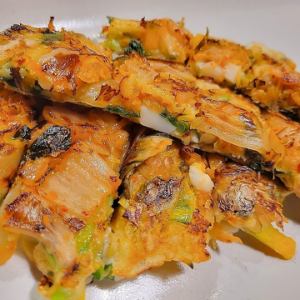 たっぷりキムチチヂミ