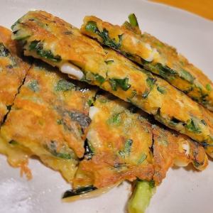 やっぱり!イカニラチヂミ