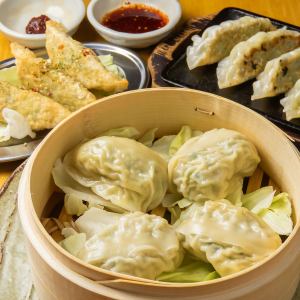 [大人気！韓国屋台餃子 マンドゥ]鉄板焼きマンドゥ