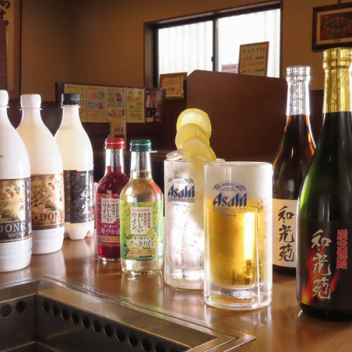 和光苑オリジナル焼酎も！