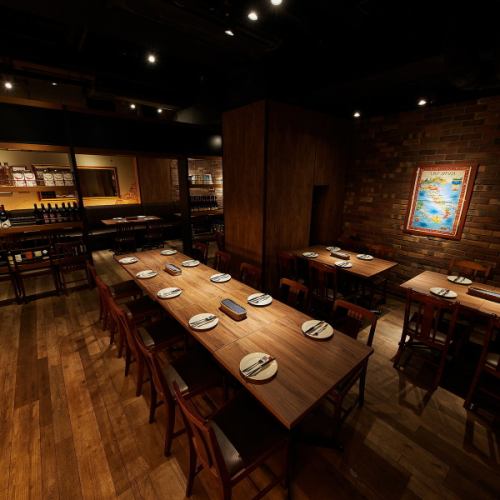 貸切や2次会は50名様まで