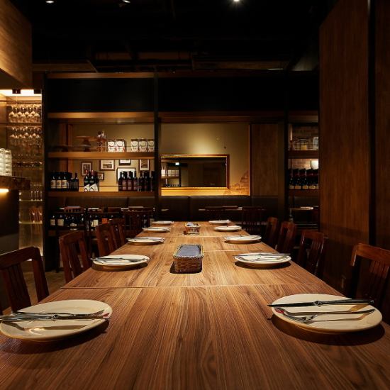 貸切可★最大50名様！本格イタリアンコースでご宴会♪ワインもOK