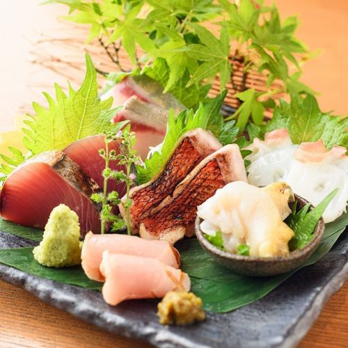 Assorted 6 kinds of sashimi (for 2 people)