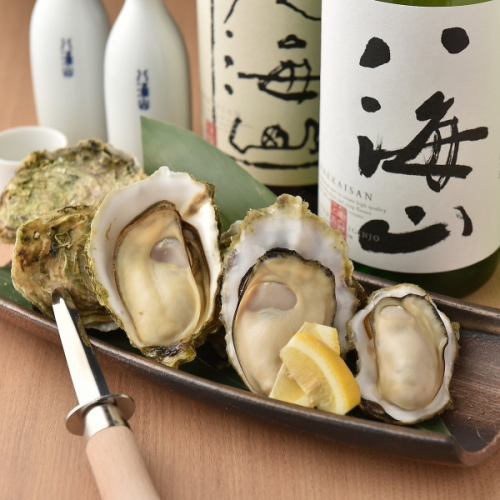 2个烤牡蛎