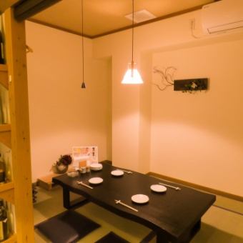 A total of 3 rooms with a private room with a feeling of taste of Japanese, each room can be connected!
