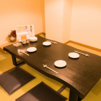 A total of 3 rooms with a private room with a feeling of taste of Japanese, each room can be connected!