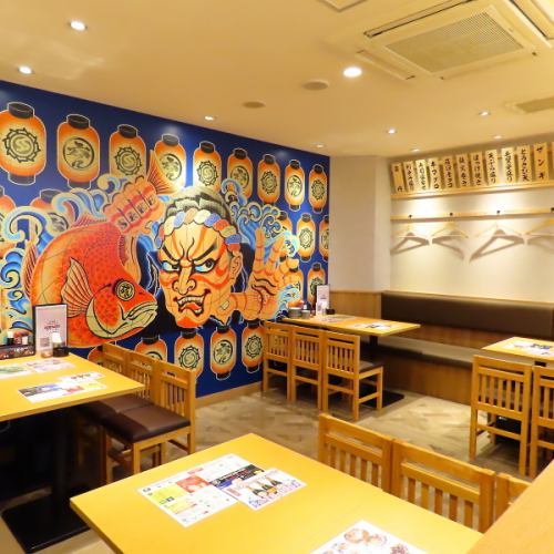 海鮮酒場らしい店内!