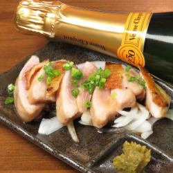 Tataki of local chicken