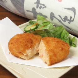 Crab cream croquette