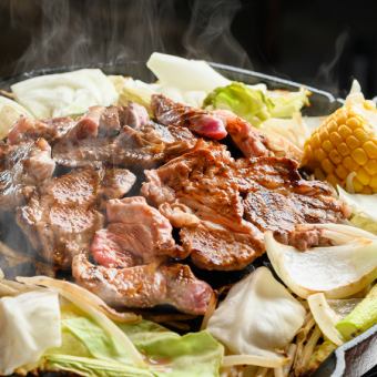 数量限定【マトンコース】自慢の上マトンを味わえる♪ビール込120分飲み放題付7000円→6500円