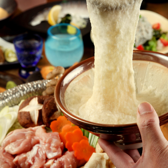 【新:名物明太とろろ鍋コース】※2h飲み放題 全9品 5000円