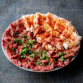 【元祖】肉どうし盛り