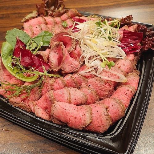 Premium Kuroge Wagyu beef roast beef assortment ※Reservation by the day before