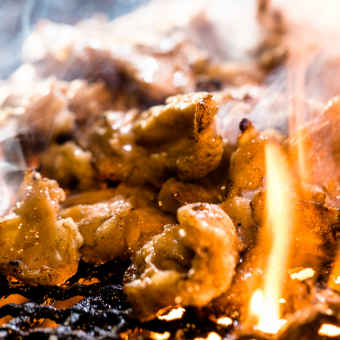 【夏宴会 大山香美鶏の炭焼きと境港の焼きサバ寿司コース】＋【スタンダード飲み放題】宴会等に