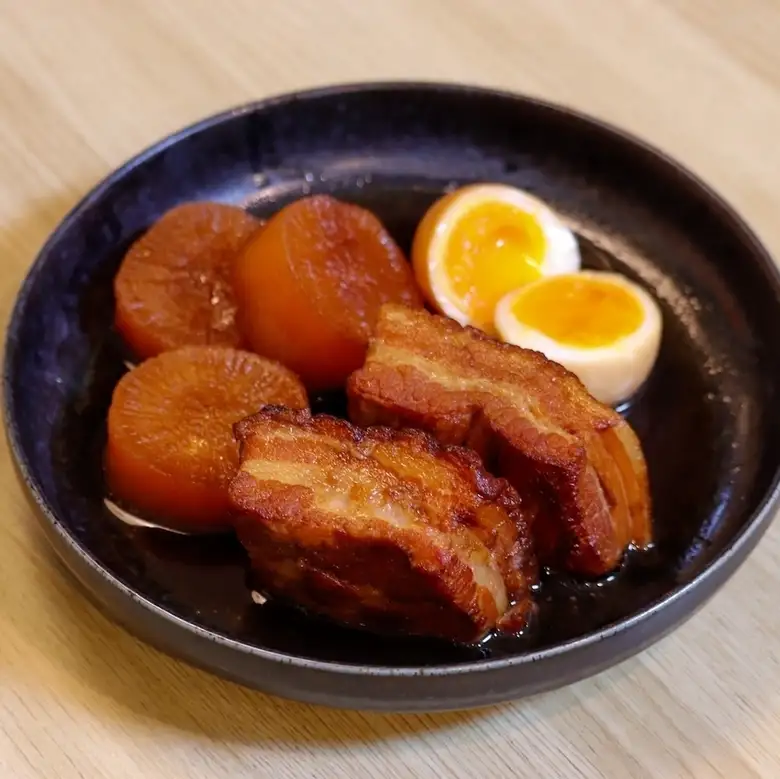 豚の角煮定食