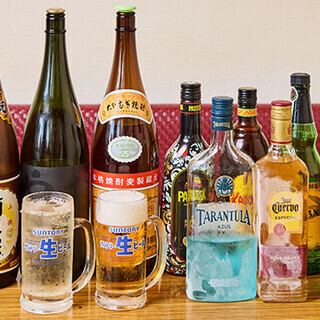 【単品飲み放題コース】料理をアラカルトで楽しみたいなら♪1480円(税込)