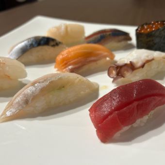 Luxurious! Tenju Sushi and Tempura Course (with draft beer)