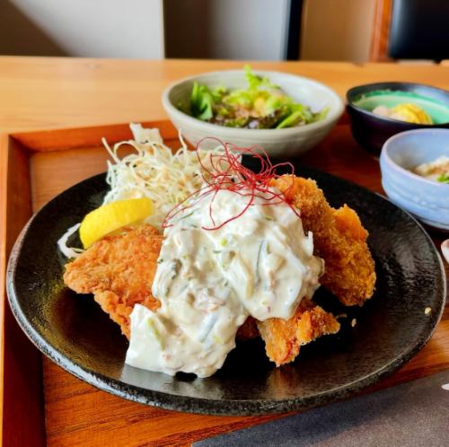 香味タルタルチキンカツ膳