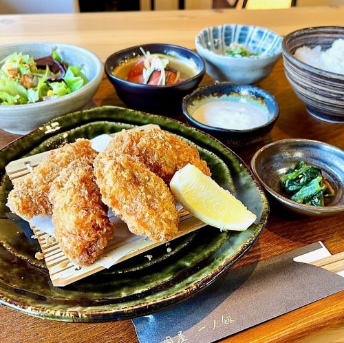 広島県産カキフライ膳[5個]