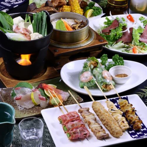 飲み放題付5000円～