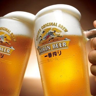 生ビールOK!! 単品飲み放題 120分 2200円税込!!