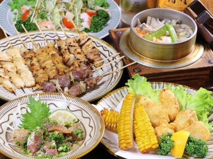 とり天、りゅうきゅう 郷土料理コース11品飲み放題付5000円税込!!