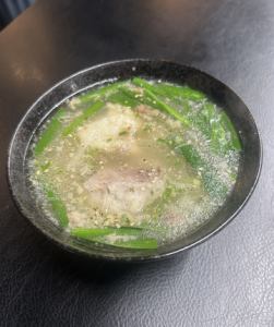 コムタンラーメン (塩ベースの和牛テール)