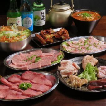 【コスパ◎お手軽コース】2時間飲み放題付！全9品4800円