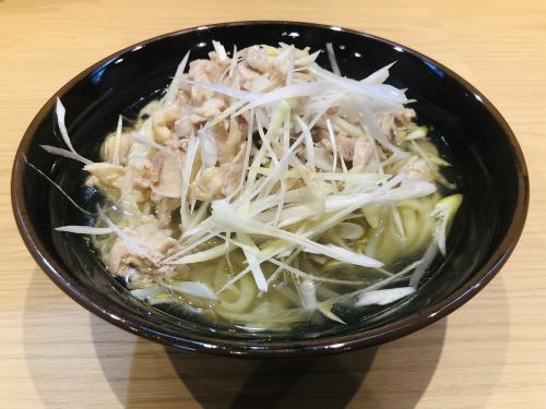 葱と鶏肉タンメン