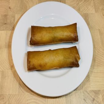 海老棒入り春巻(二本)