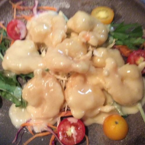 Prepuri shrimp's special mayonnaise