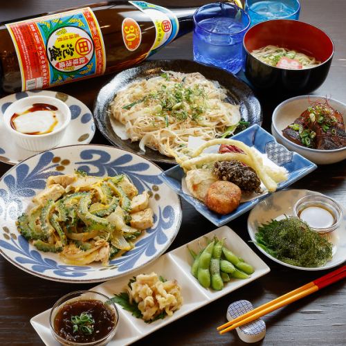 【各種ご宴会に♪】お土産付☆ビールはスーパードライ◎150分飲放付ゆがふコース5000円（税込）