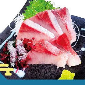 一年中美味しいブリ刺身提供しつけてます