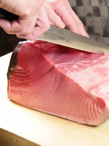 魚は仕入れと共に徹底管理