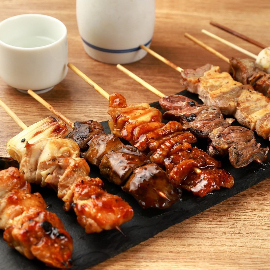 Over 100 types! Yakitori & Grand Menu 2 hours all-you-can-eat and drink 2,980 yen