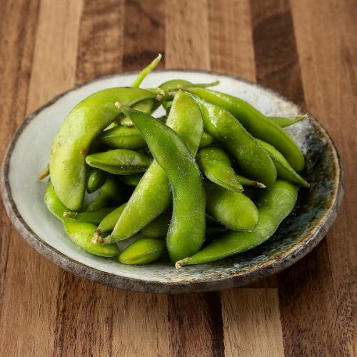 Salted edamame