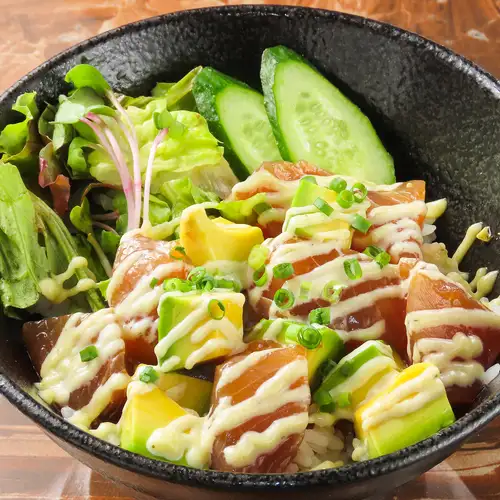 【おすすめ】ご飯メニューもございます◆ポキ丼　1500円(税込)