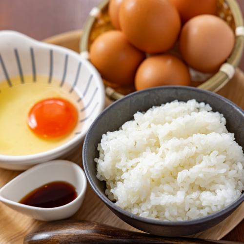 蘭王たまごの濃厚たまごかけごはん