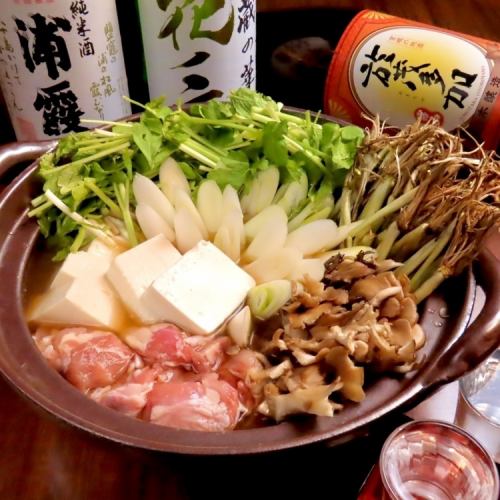 仙台名物セリ鍋