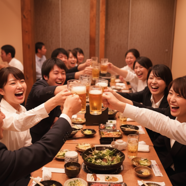 대형 TV 있어 ☆ 월드컵이나 스포츠 관전에도 딱! 테이블석, 개인실 등 총석 수 100석의 대형 점포입니다! 개인실을 연결하여 최대 40분까지 연회가 가능!