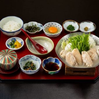 ■『水炊き膳』＜博多の名物料理『水炊き』を『糸島鶏』で御用意致します！＞　　