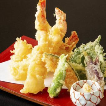 『　天ぷら盛合せ　』＜10品＞