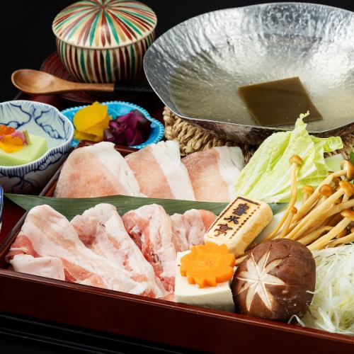 『　糸島豚しゃぶしゃぶ　』