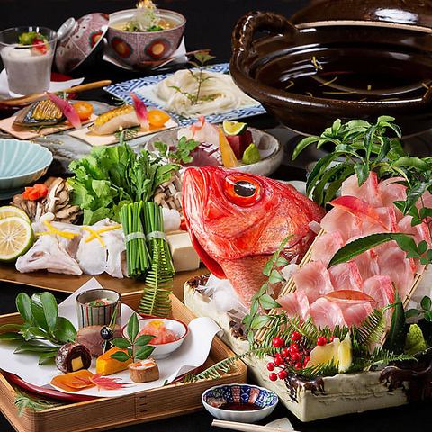 四季折々の旬魚を使った博多料理でおもてなし！