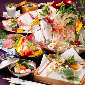 結納・顔合せ・還暦等に…『お祝い膳』　10,000円 